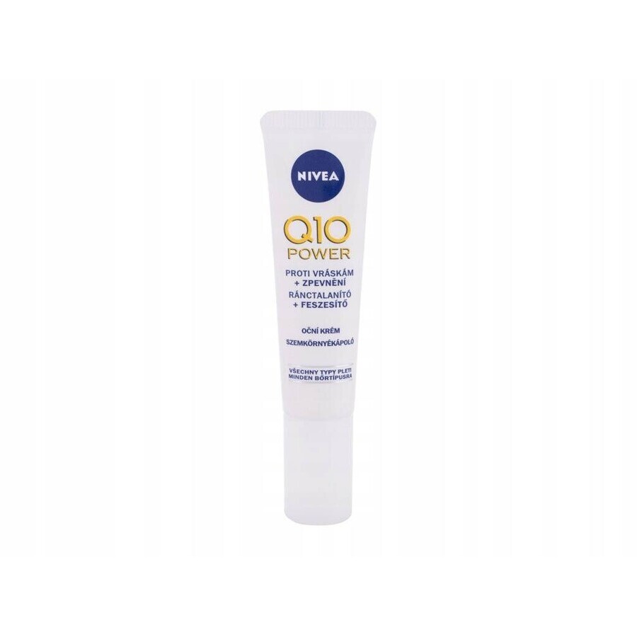 NIVEA Firming Eye Cream Q10 POWER 1×15 ml, crème anti-rides pour les yeux