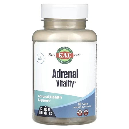 Vitalidad suprarrenal, 60 cápsulas, Kal