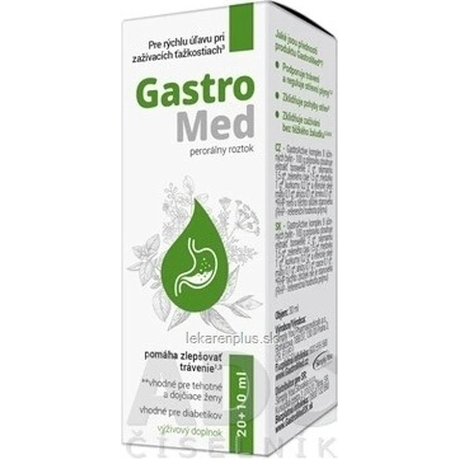 GastroMed oral solution 30 ml 30 ml, food supplement