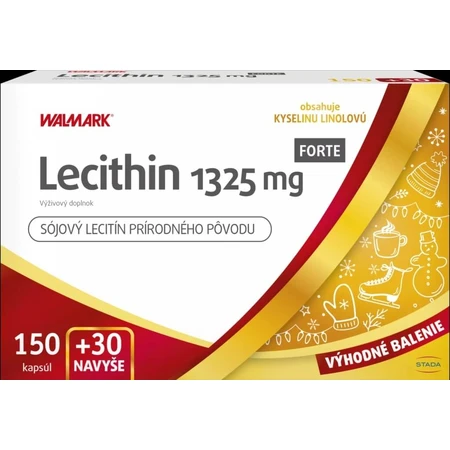 WALMARK Lecitina FORTE 1325 mg PROMO VB24 1× 180 tob, complemento alimenticio