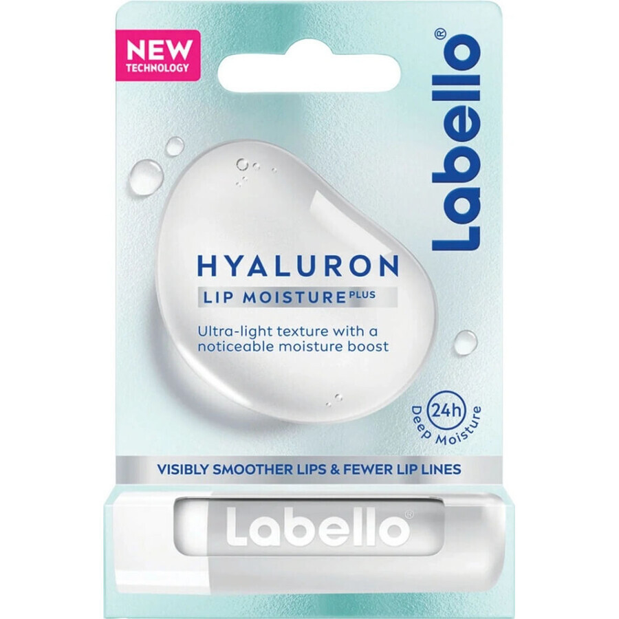 Labello Hyaluron Lip Moisture Plus 1×5,2 g, bálsamo labial