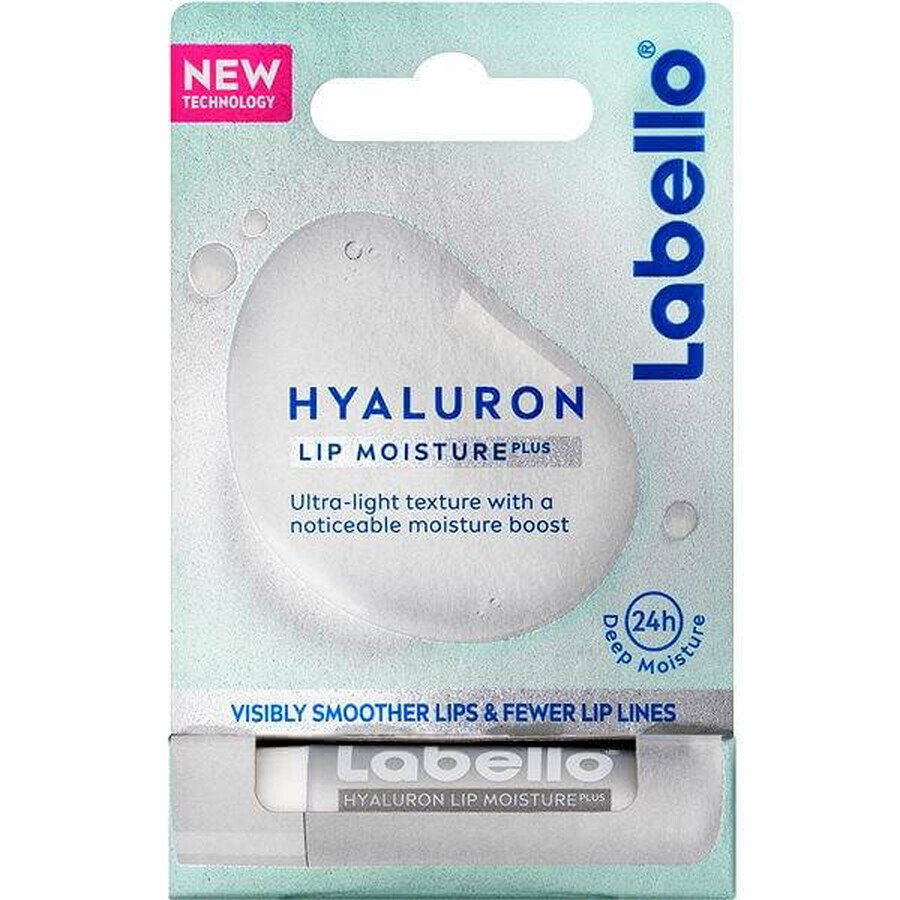 Labello Hyaluron Lip Moisture Plus 1×5,2 g, bálsamo labial