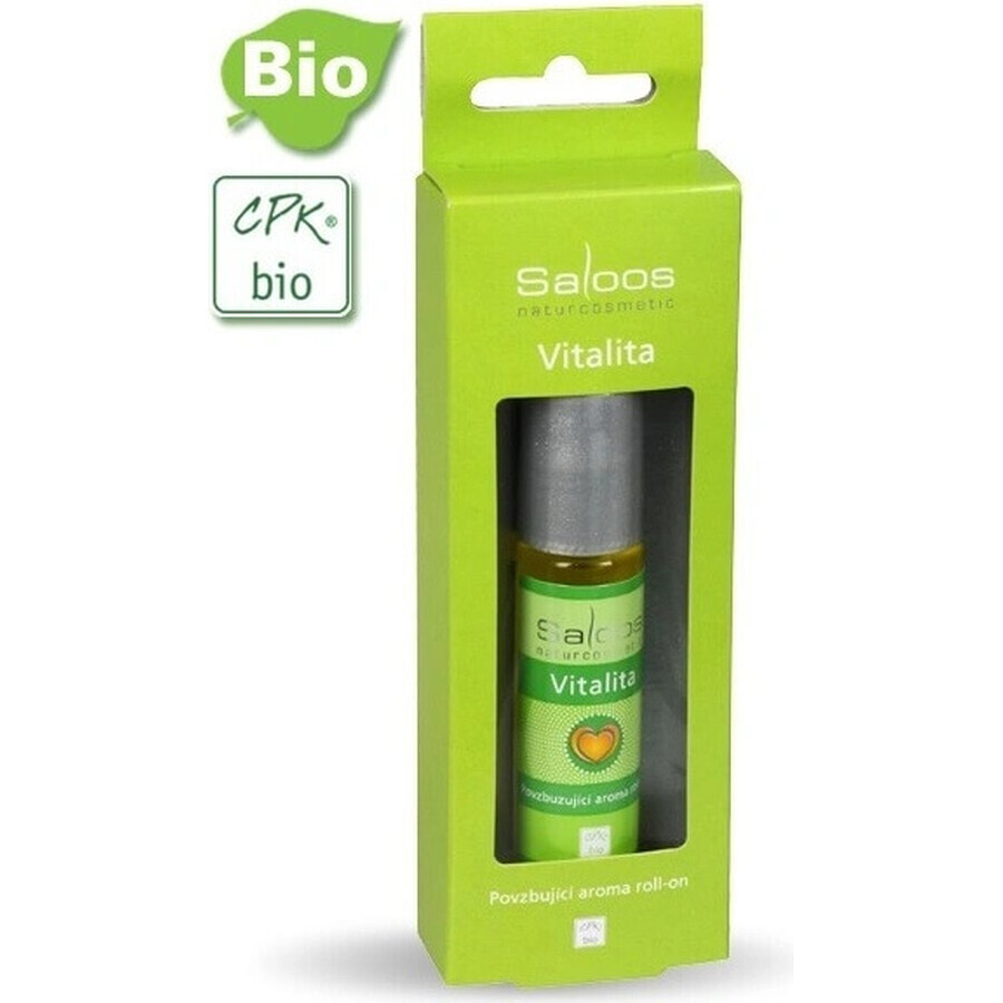 Saloos Aroma roll-on Vitalité - vivifiant 1×9 ml, roll-on