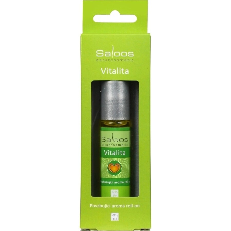 Saloos Aroma roll-on Vitalité - vivifiant 1×9 ml, roll-on