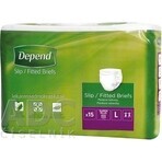 DEPEND Briefs SUPER PLUS L 1×15 Stück, atmungsaktive Windeln DEPEND Briefs SUPER PLUS L 1×15 Stück, atmungsaktive Windeln