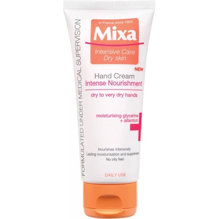 Mixa Handcreme 1×100 ml, Handcreme für rissige Hände