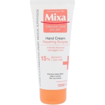 Mixa Handcreme 1×100 ml, Handcreme für rissige Hände