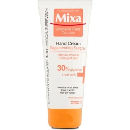 Mixa Handcreme 1×100 ml, Handcreme für rissige Hände