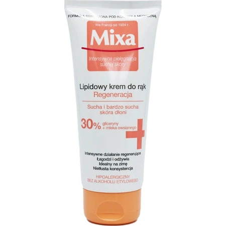 Mixa Handcreme 1×100 ml, Handcreme für rissige Hände