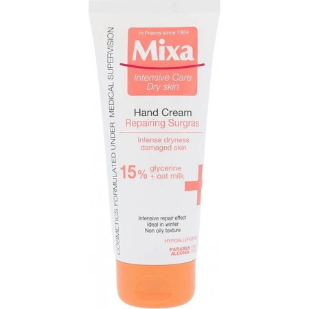 Mixa Handcreme 1×100 ml, Handcreme für rissige Hände