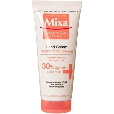 Mixa Handcreme 1×100 ml, Handcreme für rissige Hände