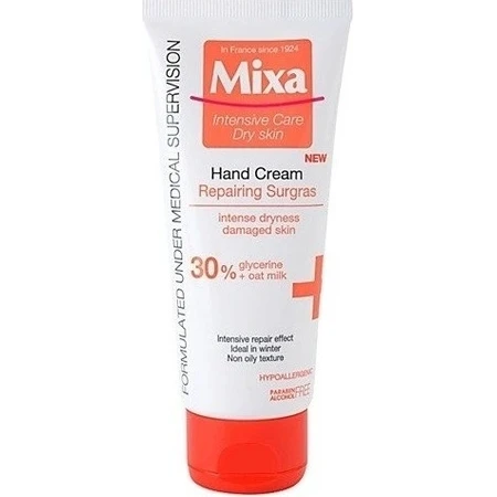 Mixa Handcreme 1×100 ml, Handcreme für rissige Hände