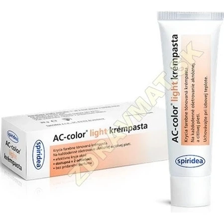 AC-kleurige lichte crèmepasta 1×30 g, voor acne en gevoelige huid