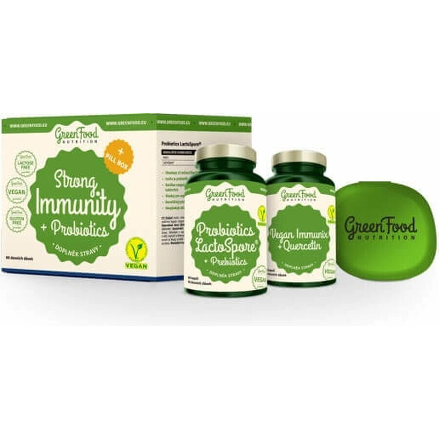 GreenFood Nutrition STRONG IMMUN+Probio+Pillbox 1×1set