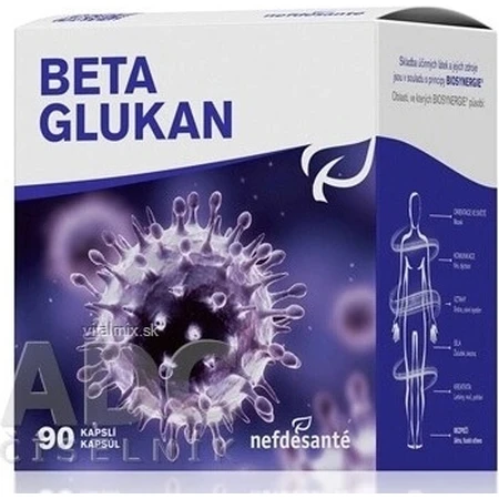 nefdesanté BETA GLUCAN 100 mg 9×10 cps, food supplement