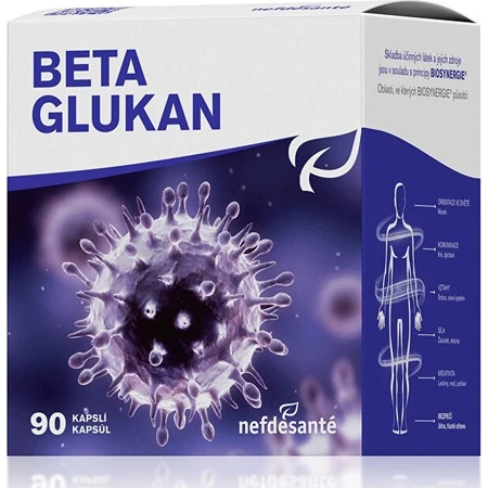 nefdesanté BETA GLUCAN 100 mg 9×10 cps, food supplement