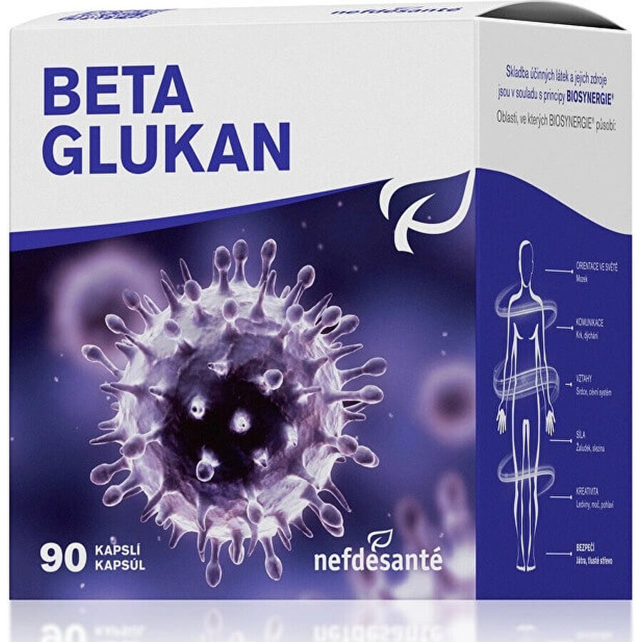 nefdesanté BETA GLUCAN 100 mg 9×10 cps, complemento alimenticio