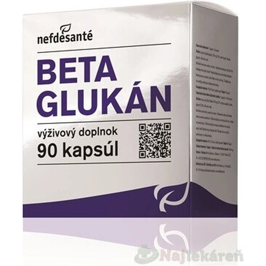 nefdesanté BETA GLUCAN 100 mg 9×10 cps, complemento alimenticio