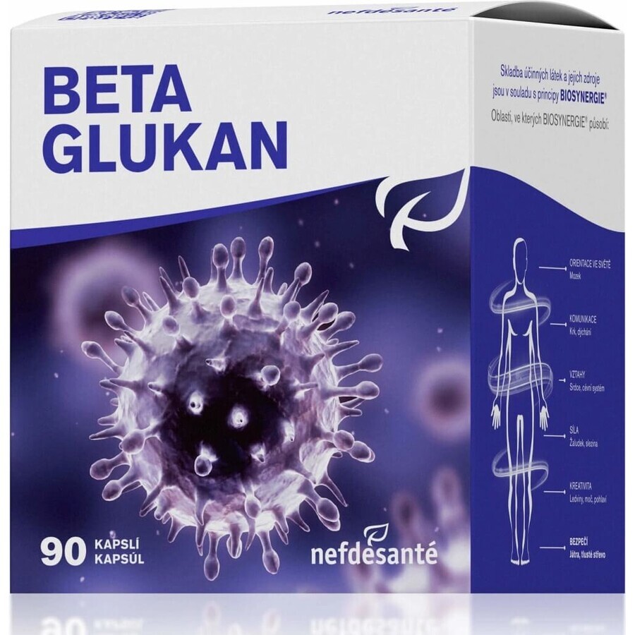 nefdesanté BETA GLUCAN 100 mg 9×10 cps, complemento alimenticio