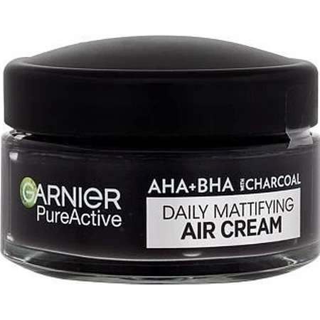 Garnier Pure Active AHA + BHA light day cream 3in1 day cream with activated charcoal 1×50 ml, day cream