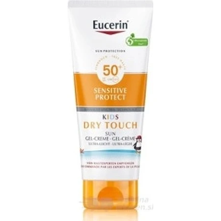 Eucerin SUN SENSITIVE PROTECT Niños Gel Crema SENSITIVE PROTECT FPS 50+, 200 ml 1×200 ml, gel crema