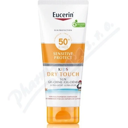 Eucerin SUN SENSITIVE PROTECT Niños Gel Crema SENSITIVE PROTECT FPS 50+, 200 ml 1×200 ml, gel crema