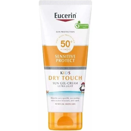 Eucerin SUN SENSITIVE PROTECT Niños Gel Crema SENSITIVE PROTECT FPS 50+, 200 ml 1×200 ml, gel crema