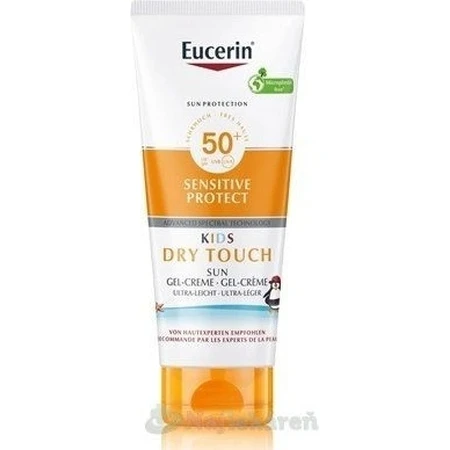 Eucerin SUN SENSITIVE PROTECT Niños Gel Crema SENSITIVE PROTECT FPS 50+, 200 ml 1×200 ml, gel crema