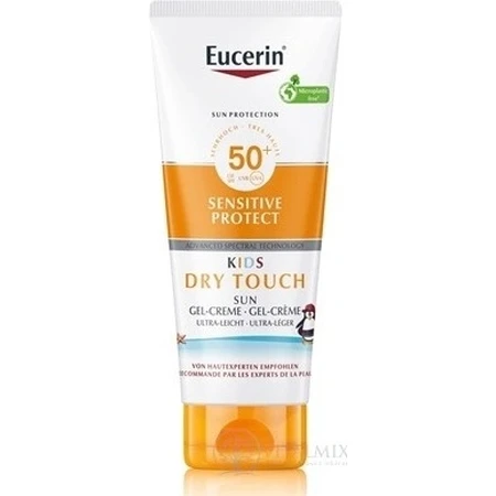 Eucerin SUN SENSITIVE PROTECT Niños Gel Crema SENSITIVE PROTECT FPS 50+, 200 ml 1×200 ml, gel crema
