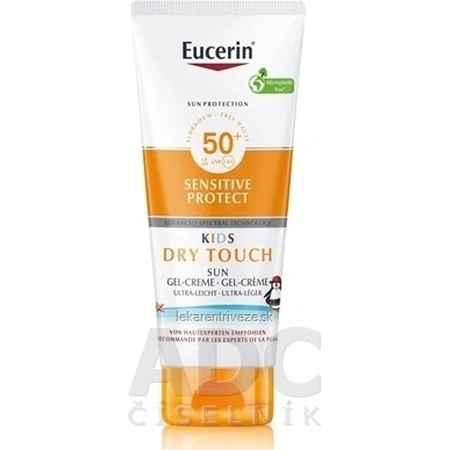 Eucerin SUN SENSITIVE PROTECT Niños Gel Crema SENSITIVE PROTECT FPS 50+, 200 ml 1×200 ml, gel crema
