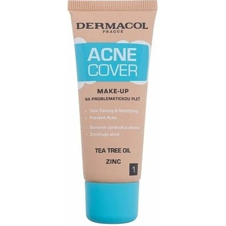 Dermacol Acnecover maquillaje nº 1 1×30 ml, maquillaje para pieles con problemas