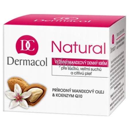 DERMACOL NATURAL DERMACOL NATURAL Crema de Día Almendra 1×50 ml, crema de día