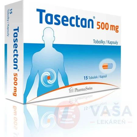 Tasectan 500 mg 1×15 cps, 500 mg Nahrungsergänzungsmittel