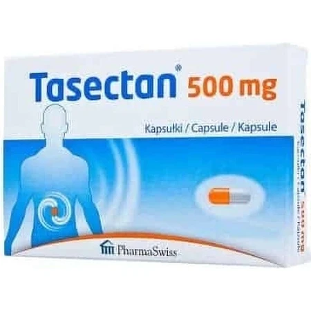 Tasectan 500 mg 1×15 cps, 500 mg Nahrungsergänzungsmittel