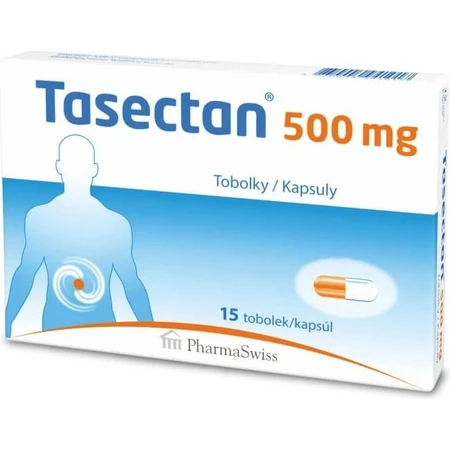 Tasectan 500 mg 1×15 cps, 500 mg Nahrungsergänzungsmittel