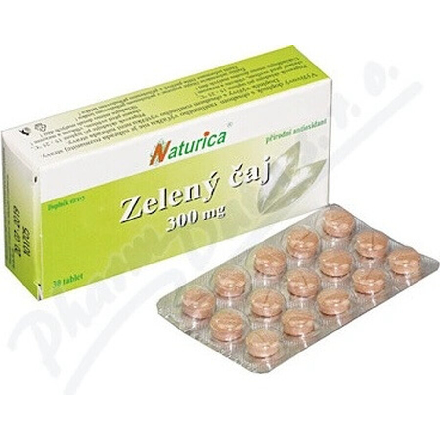 Naturica GREEN TEA 300 mg 1×30 tbl, green tea
