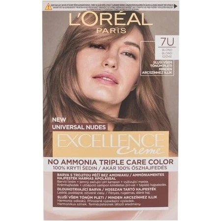 L'Oréal Paris Excellence Universal Nudes Excellence Universal Nudes 7U coloration permanente 1×1 pc, coloration cheveux