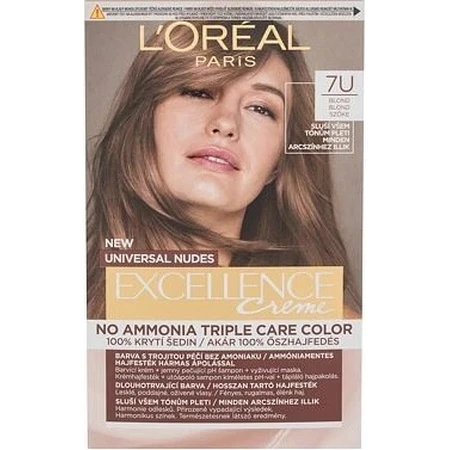L'Oréal Paris Excellence Universal Nudes Excellence Universal Nudes 7U coloration permanente 1×1 pc, coloration cheveux