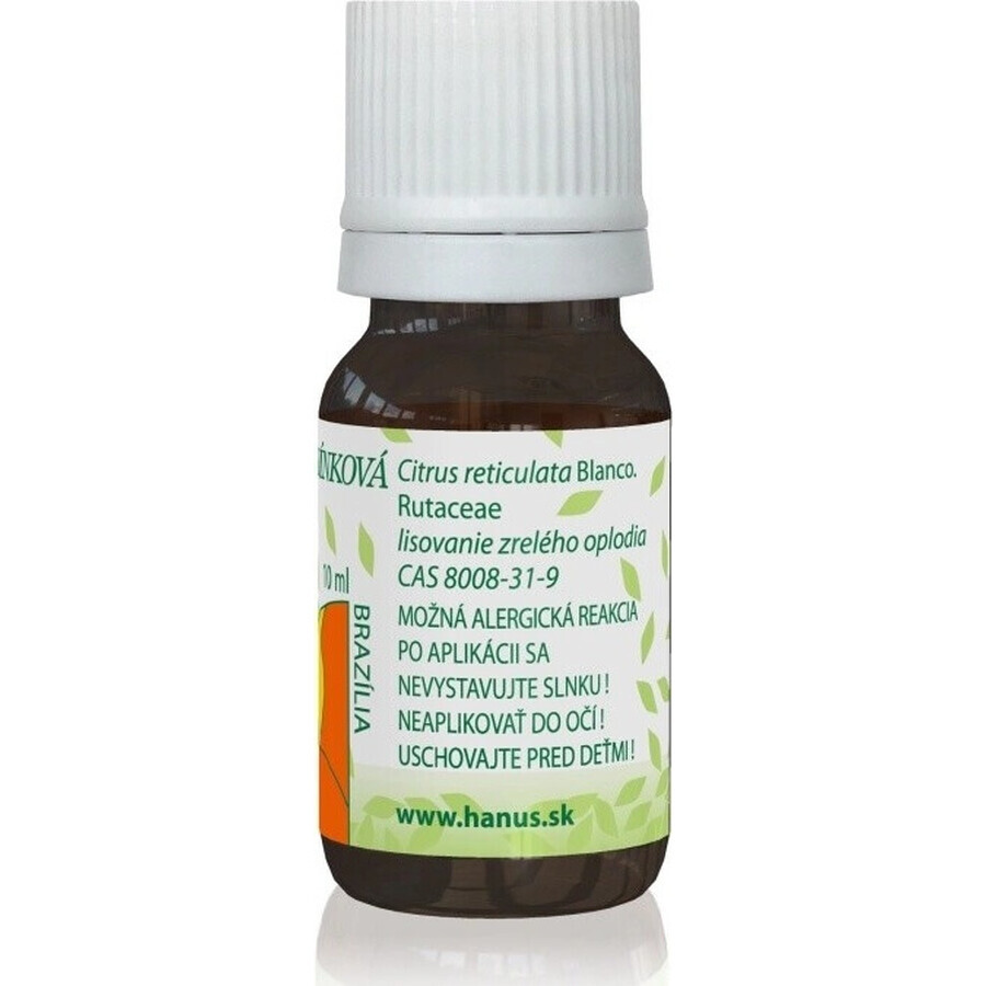 Hanus Mandarijn etherische olie 1×10 ml, etherische oliën