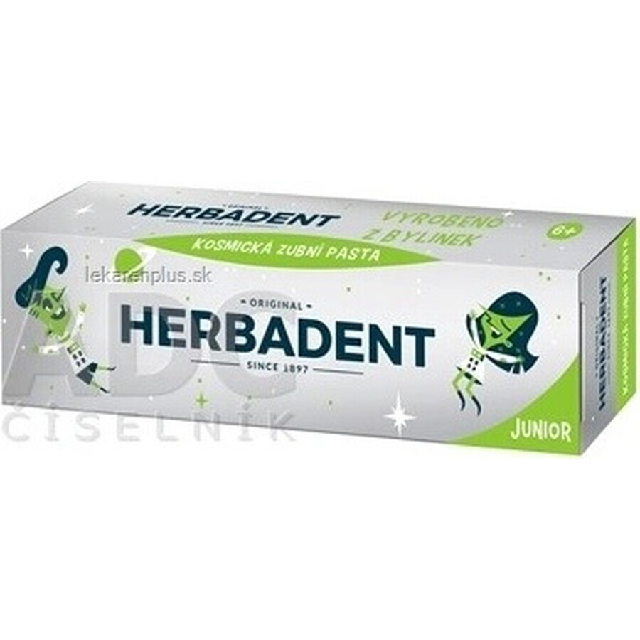 HERBADENT original JUNIOR Cosmic Cosmic Toothpaste 1×75 g, toothpaste