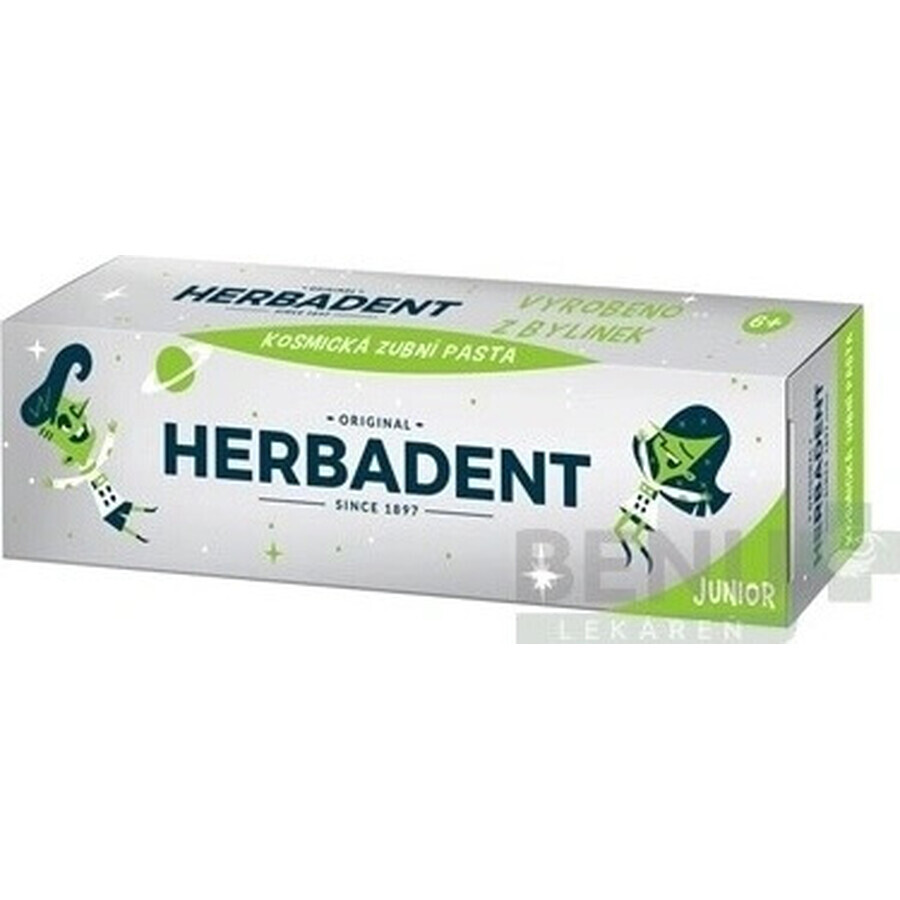 HERBADENT original JUNIOR Cosmic Cosmic Toothpaste 1×75 g, toothpaste