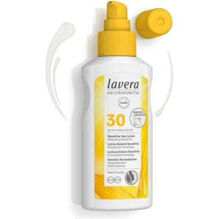 lavera Sensitive Sonnenschutzlotion SPF 30 1×100 ml, Sonnenschutzlotion