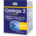 GS Omega 3 citrus, 60+30 capsules 1×90 cps, dietary supplement