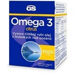 GS Omega 3 citrus, 60+30 capsules 1×90 cps, dietary supplement GS Omega 3 citrus, 60+30 capsules 1×90 cps, dietary supplement