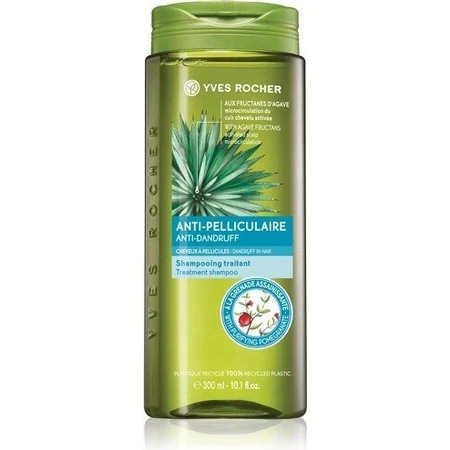 Champú anticaspa Yves Rocher 1×300 ml, champú anticaspa