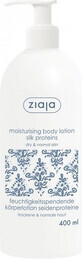 Ziaja - cr&#232;me hydratante pour le corps aux prot&#233;ines de soie 1&#215;400 ml, lotion pour le corps