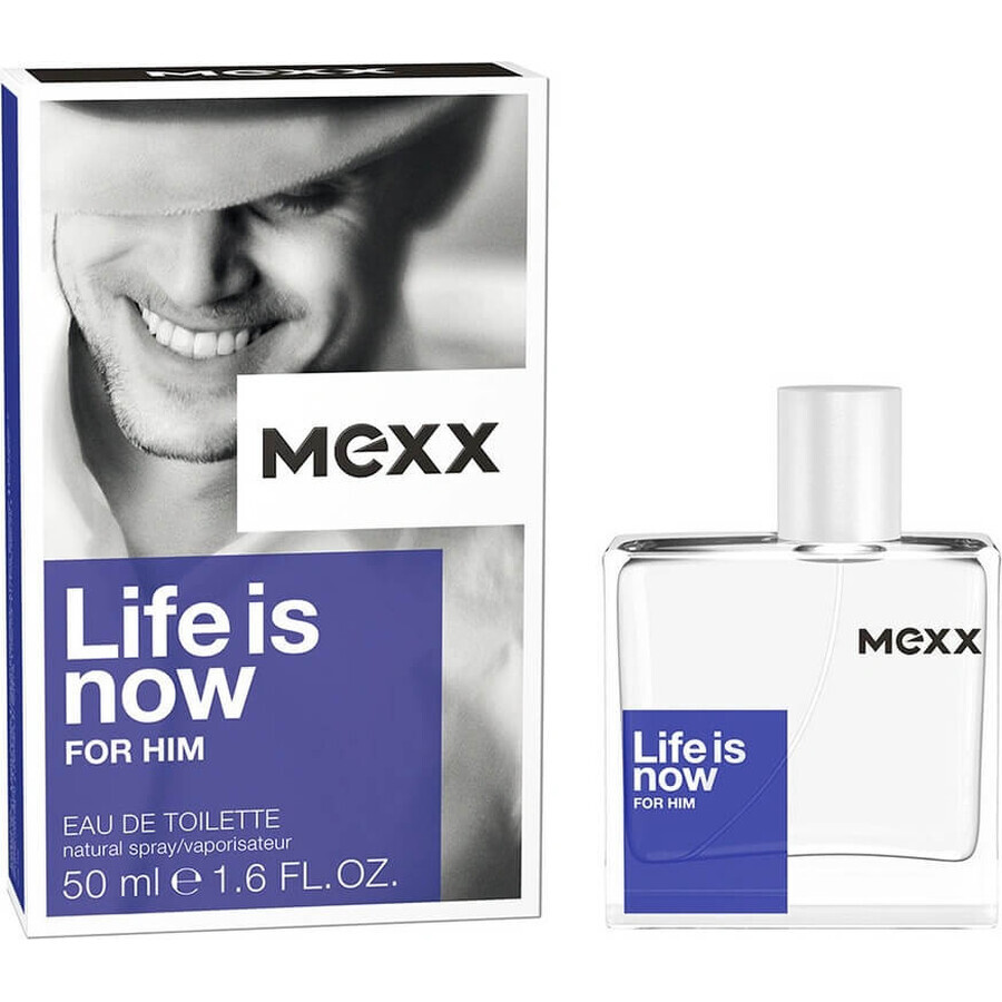 Mexx Life Is Now For Him Edt 50ml 1×50 ml, Eau de toilette Mexx Life Is Now For Him Edt 50ml 1×50 ml, Eau de toilette