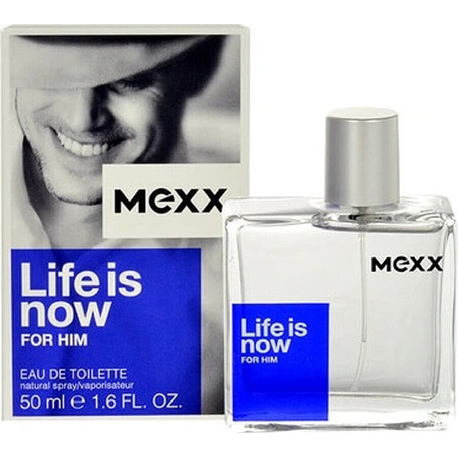 Mexx Life Is Now For Him Edt 50ml 1×50 ml, Eau de toilette Mexx Life Is Now For Him Edt 50ml 1×50 ml, Eau de toilette
