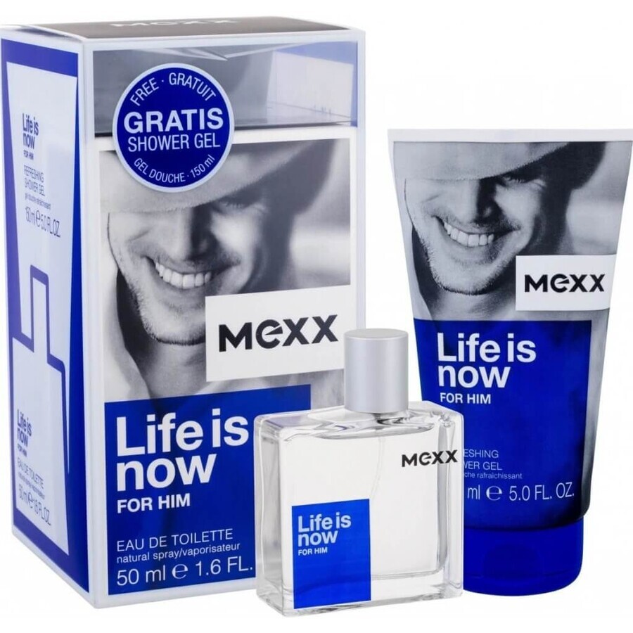 Mexx Life Is Now For Him Edt 50ml 1×50 ml, Eau de toilette Mexx Life Is Now For Him Edt 50ml 1×50 ml, Eau de toilette