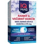 IQ MAG magnesium in the morning and evening 1×60 cps, food supplement IQ MAG magnesium in the morning and evening 1×60 cps, food supplement